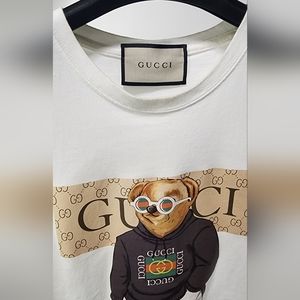 Authentic Gucci Teddy Bear Shirt